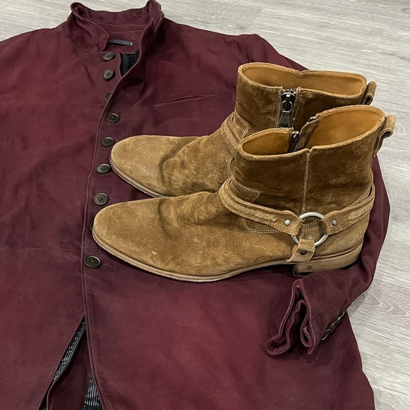 John Varvatos collection Eldridge Harness boots. Size US 11 EU 44
